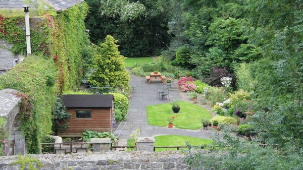 Back Garden at Deebert House Hotel